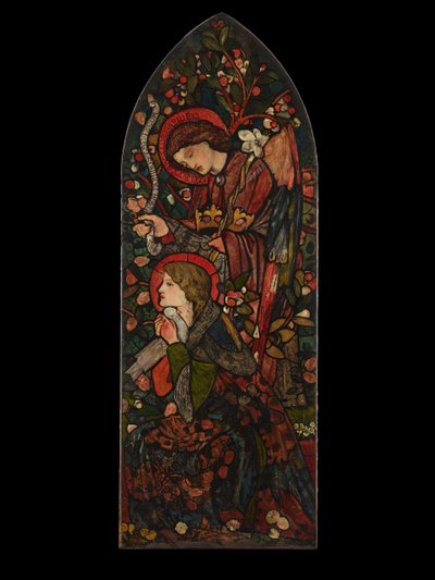 Ilmoitus, 1857. tekijältä Sir Edward Coley Burne Jones
