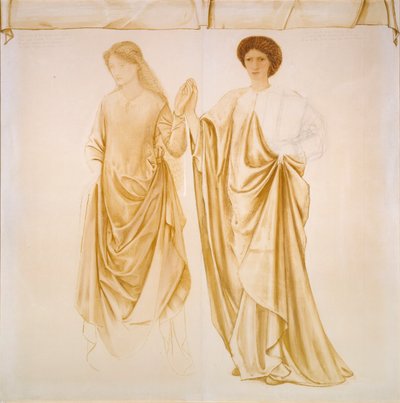 Jasonin kaksi vaimoa, ennen vuotta 1872 tekijältä Sir Edward Coley Burne Jones