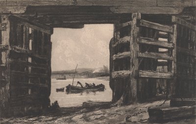 Uma extensão de Old Battersea Bridgefinnish tekijältä Sir Frank Short
