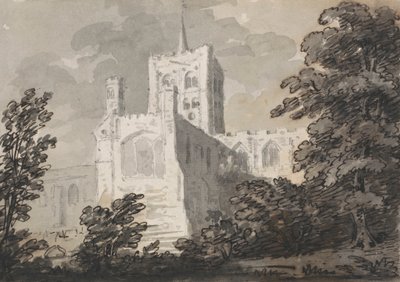 Abbey Church St. Albansissa tekijältä Sir George Howland Beaumont seventh Baronet