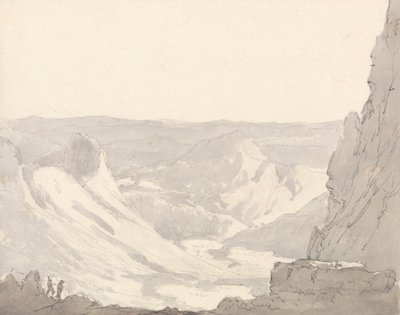 Ben Glog (Pohjois-Wales) tekijältä Sir George Howland Beaumont seventh Baronet