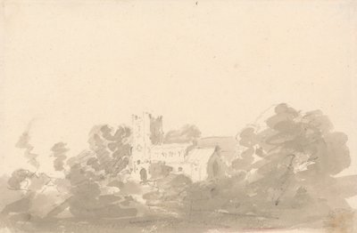 Kirkko puissa tekijältä Sir George Howland Beaumont seventh Baronet