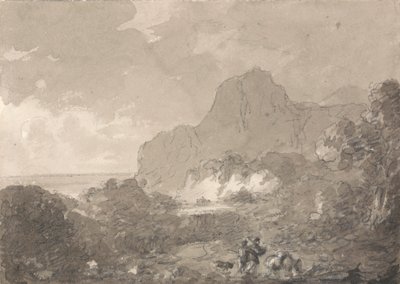 Näkymä Italian rannikolle tekijältä Sir George Howland Beaumont seventh Baronet