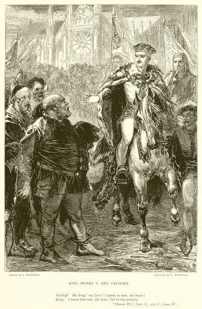 Kuningas Henrik IV osa II tekijältä Sir John Charles Robinson