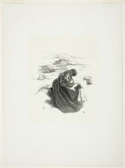 Nuori äiti tekijältä Sir John Everett Millais