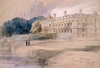 Clare Hall, Cambridge, 1846. tekijältä Sir John Gilbert