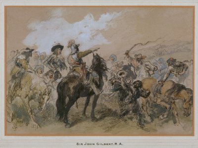 Hevosmiehiä Kaarle I:n aikaan 1876 tekijältä Sir John Gilbert