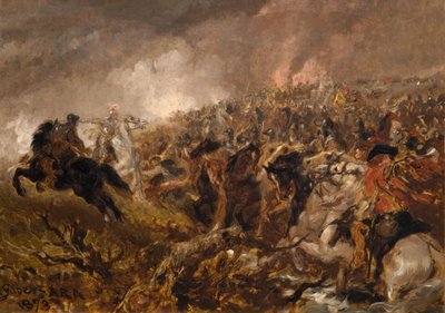 Valmistautuminen syytteeseen, 1873. tekijältä Sir John Gilbert