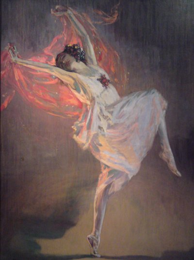 Balerina Anna Pavlova 1881-1931, 1910-luku tekijältä Sir John Lavery