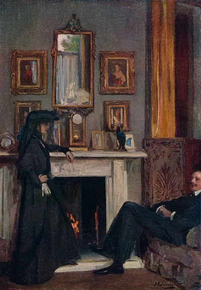 Harmaa salonki, Tanger, 1911, 1914 tekijältä Sir John Lavery