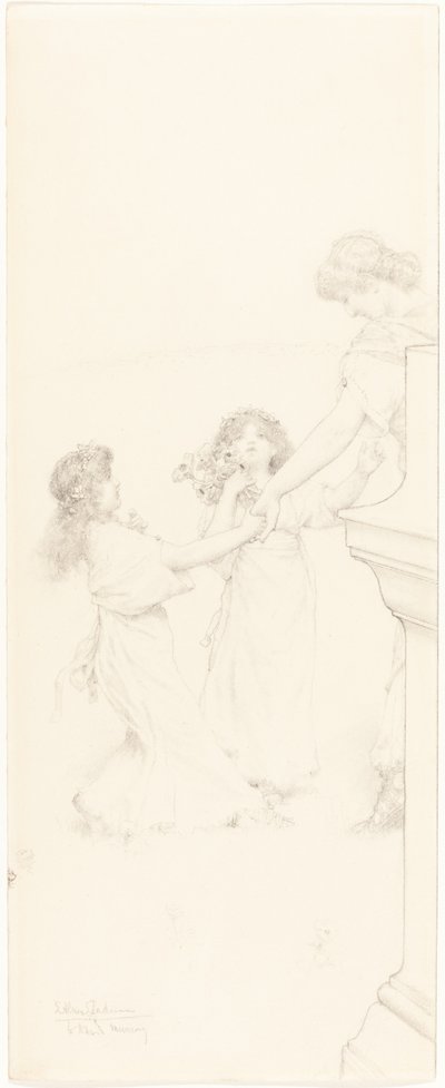 Tanssi keväällä tekijältä Sir Lawrence Alma Tadema