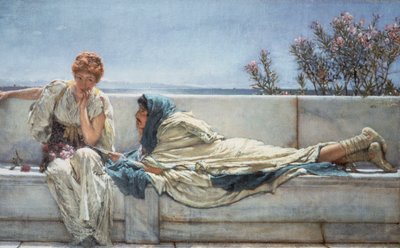 "Peleading", 1876 tekijältä Sir Lawrence Alma Tadema