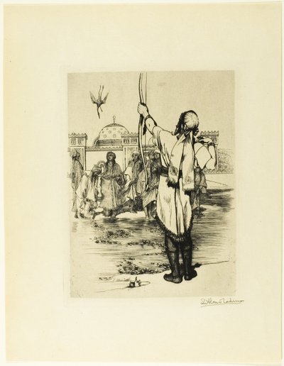 The Bowman, etukappale The Epic of Kingsistä, Firdusista uudelleen kerrotut tarinat tekijältä Sir Lawrence Alma Tadema