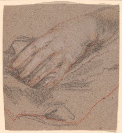 Piirustus kädestä tekijältä Sir Peter Lely