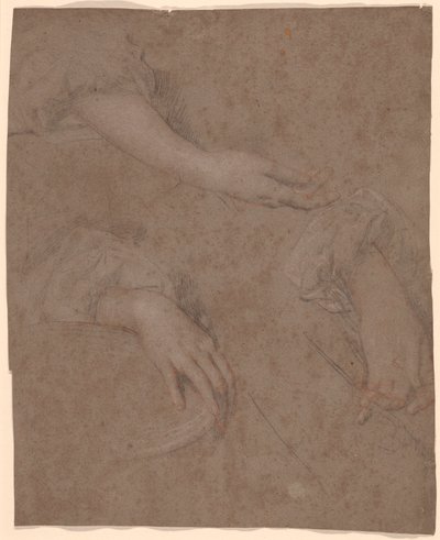 Piirustukset käsistä tekijältä Sir Peter Lely