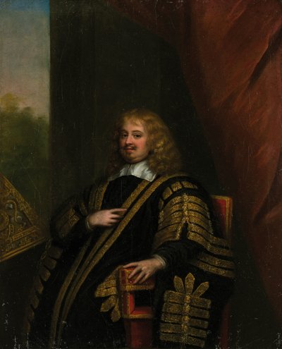 Sir Edward Hyden muotokuva, Clarendonin ensimmäinen jaarli 1609-1674. tekijältä Sir Peter Lely