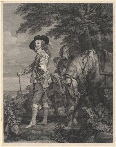 Englannin Kaarle I ja Hamiltonin herttua tekijältä Sir Robert Strange