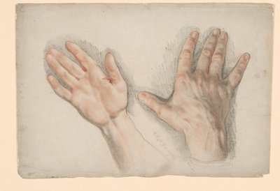 Kaksi tutkimusta oikeasta kädestä tekijältä Sir Thomas Lawrence
