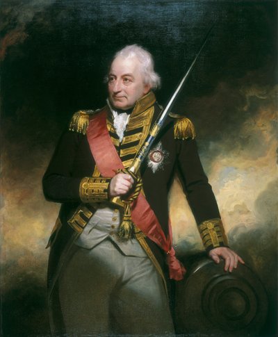 Amiraali John Jervis, c1801 tekijältä Sir William Beechey