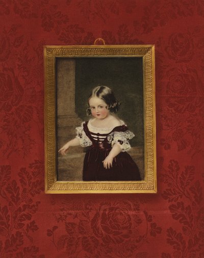 Muotokuva kuningatar Victoriasta lapsena tekijältä Sir William Charles Ross