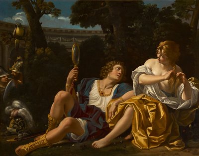 Rinaldo ja Armida (öljy kankaalle) tekijältä Sisto Badalocchio