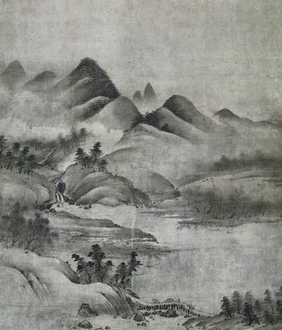 Maisema, 1500-1525. tekijältä Soami