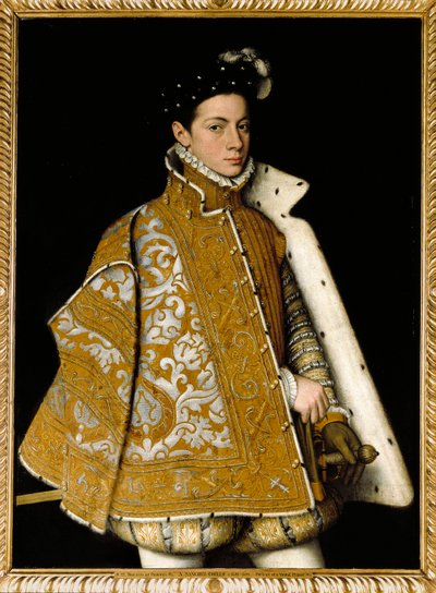 Alexandre Farnesen muotokuva (Alessandro Farnese tekijältä Sofonisba Anguissola