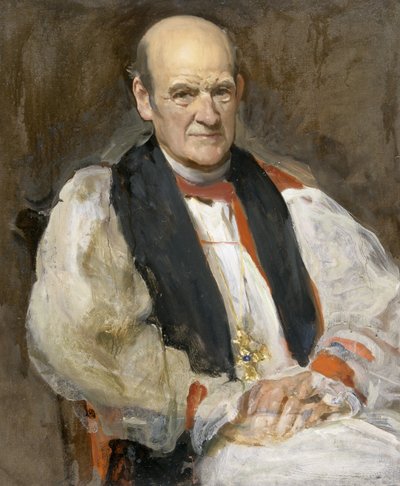A.G. Edwards, Walesin arkkipiispa (öljy kankaalle) tekijältä Solomon Joseph Solomon