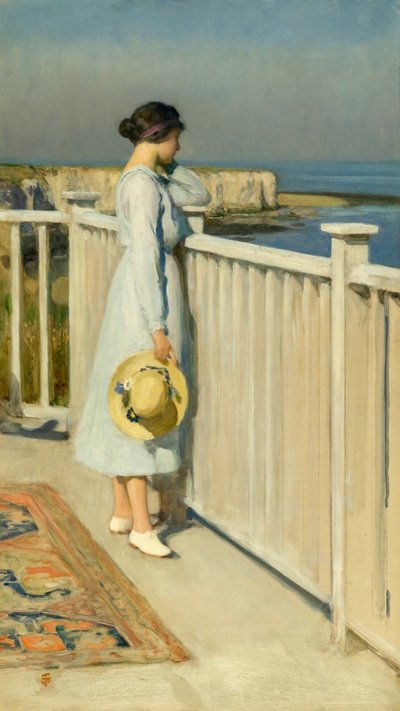 Studion katoltani, n. 1909 (öljy kankaalle) tekijältä Solomon Joseph Solomon