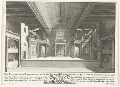Jacob van Campenin teatteri, 1658 tekijältä Solomon Savery