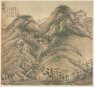 Mt. Wuzhan, 1500s. tekijältä Song Xu