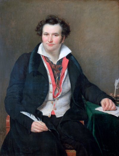 Bernard Wolfin muotokuva, 1823 tekijältä Sophie Rude