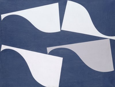 Fluttering Forms, 1935 tekijältä Sophie Taeuber Arp