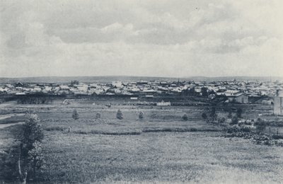 Miltä Johannesburg näytti ennen kuin puut kasvoivat (m/w kuva) tekijältä South African Photographer