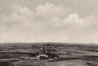 Bloemfonteinin panoraama (s/w-kuva) tekijältä South African Photographer