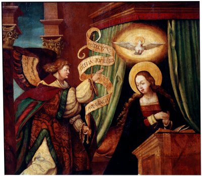 The Annunciation, s. 1520. tekijältä South German master