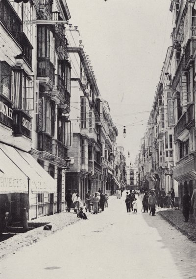 Cadiz: Calle Ancha (m/w kuva) tekijältä Spanish Photographer