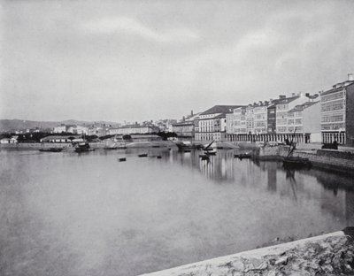 Coruna, Yleiskuva (s/w-kuva) tekijältä Spanish Photographer