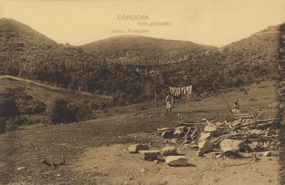 San Jeronimon luostari, Cordoba, Espanja (s/w kuva) tekijältä Spanish Photographer