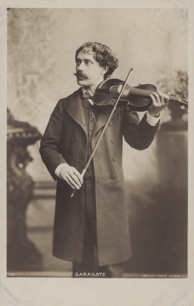 Pablo de Sarasate, espanjalainen viulisti ja säveltäjä tekijältä Spanish Photographer