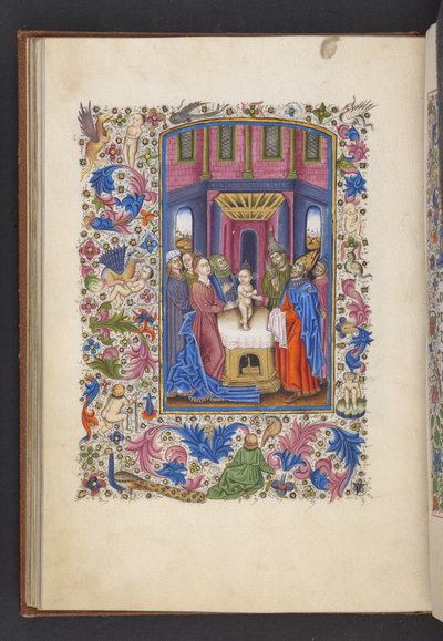 Lisää MS 50004 f.41v The Circumcision 