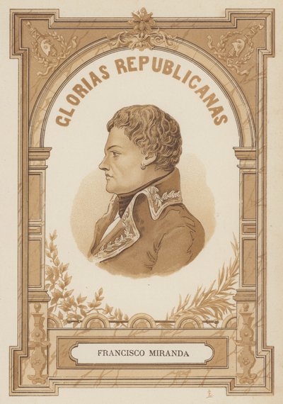 Francisco de Miranda, Venezuelan sotilasjohtaja ja vallankumouksellinen tekijältä Spanish School