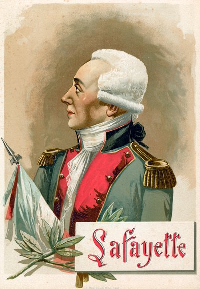 Gilbert du Motier, markiisi de Lafayette tekijältä Spanish School