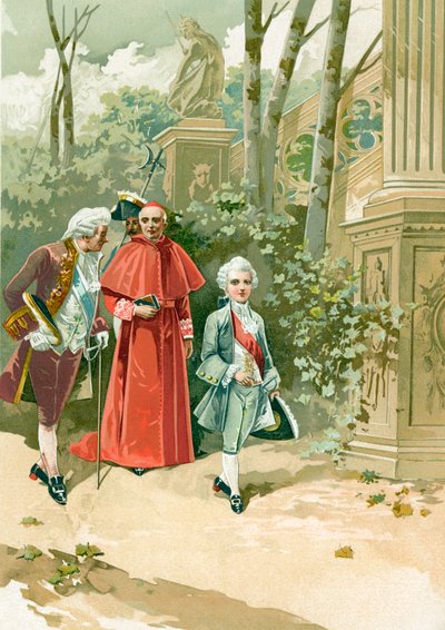Ludvig XV lapsena Tuileries
