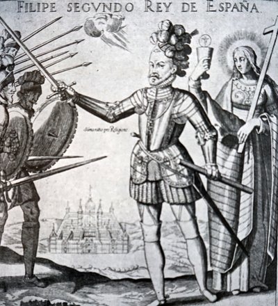 Philip II Espanjan tekijältä Spanish School