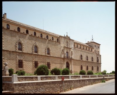 Renessanssitaide: näkymä Hospital de Taverasta (Tavera Hospital) 1500-luvun Toledo, Espanja (näkymä Hospital de Taverasta tekijältä Spanish School