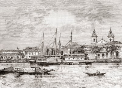 Manausin satama, Amazonasin osavaltio, Pohjois-Brasilia tekijältä Spanish School