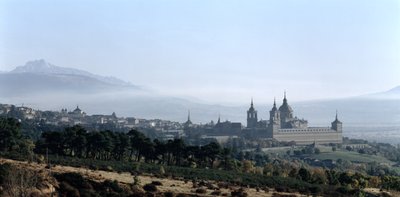 Näkymä San Lorenzo de El Escorialin luostarille tekijältä Spanish School