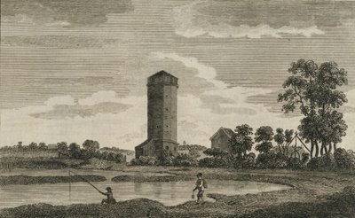Muinainen vesitorni Hampshiressa, 1786 tekijältä Sparrow