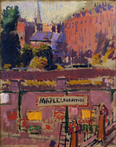 Hampsteadin ikkunasta, 1911 tekijältä Spencer Frederick Gore